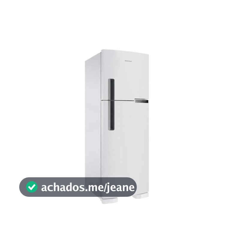 Geladeira Duplex Brastemp 375 Litros Frost Free Branco BRM44HB – 220V