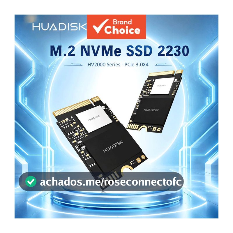 HUADISK M.2 NVMe 2230 SSD 256GB 512GB 1TB unidade de estado sólido interna PCIe Gen3 de alta velocidade para Steam Deck,