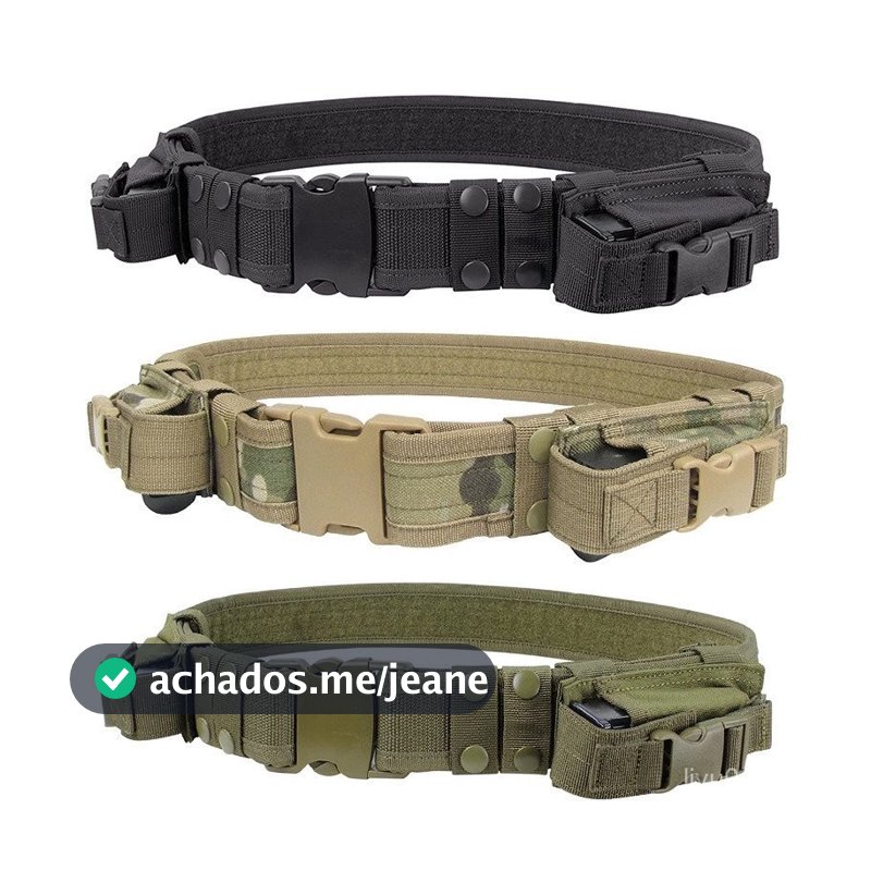 Sistema De Equipamento De Caça Cinto Tático De Apoio À Cintura Utilitário Com