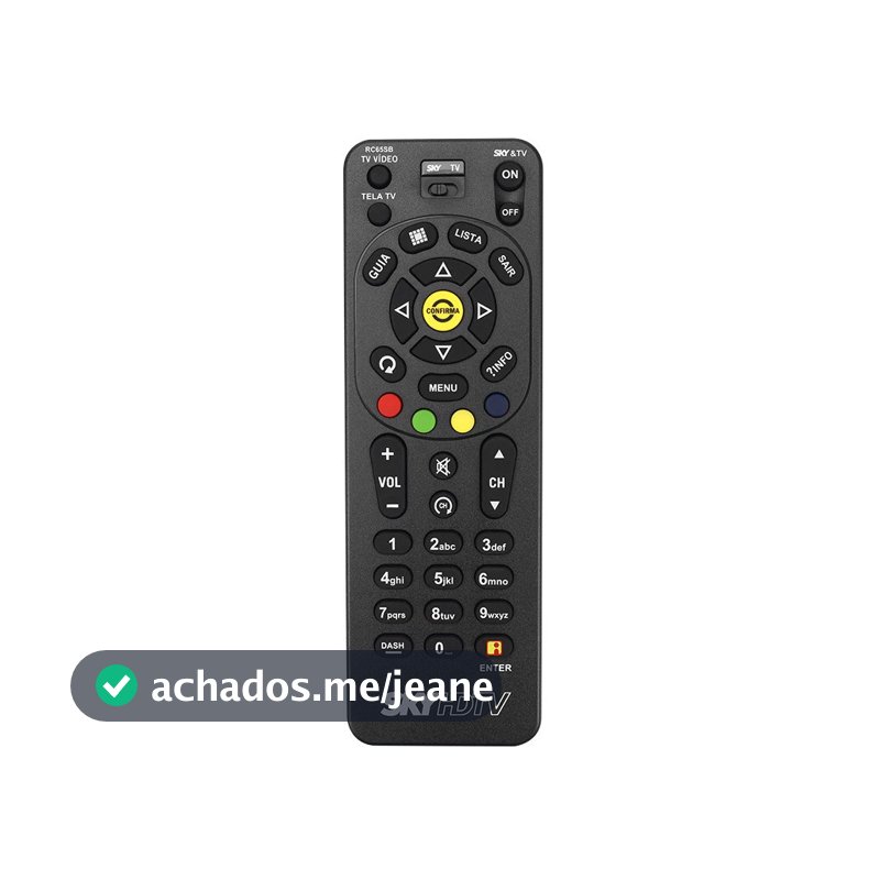 Controle Remoto Compatível com Sky Hd Hdtv Zapper Hd Rc65sb Original