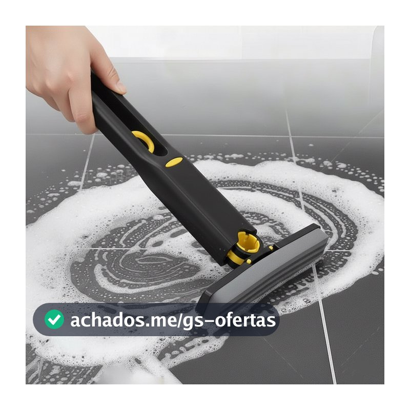 Mini Rodo Mágico Portátil com Esponja - Limpeza Versátil e sem Esforço Mini Mop