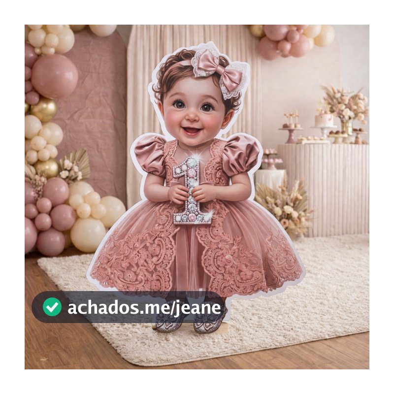 Display De Chão Personalizado Com Foto MDF Totem Decoração Festa Aniversário