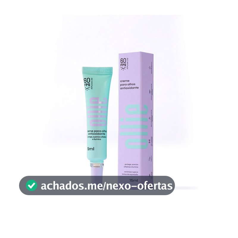 Ollie Creme para Olhos Antioxidante FPS60
