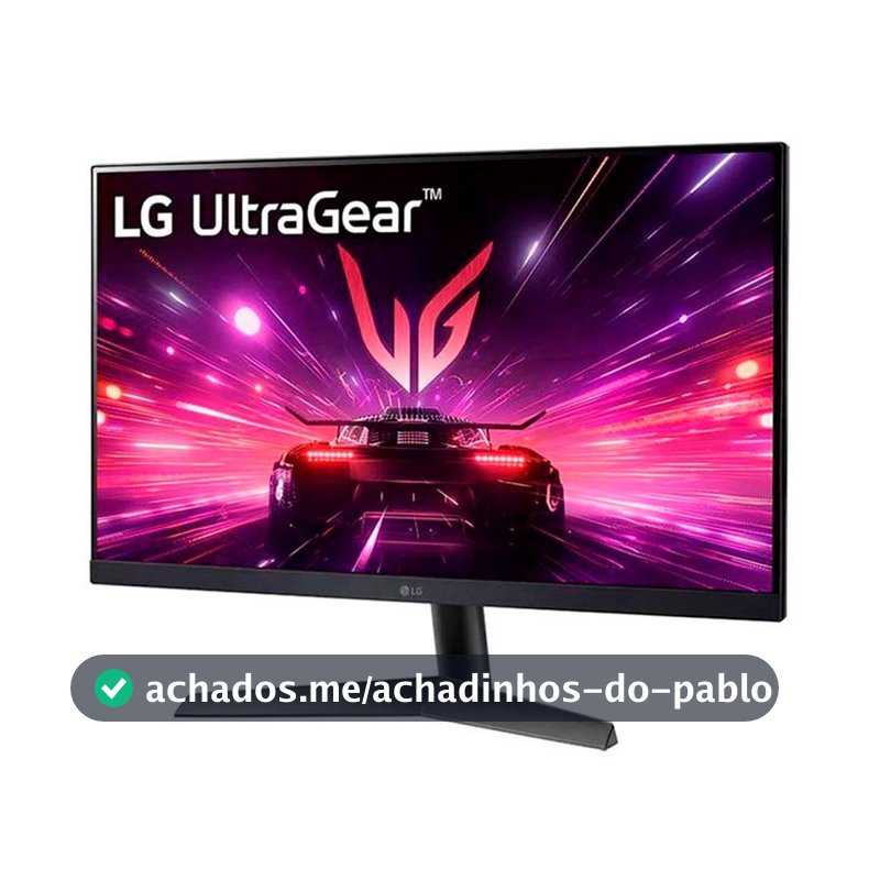 Monitor LG 24" Gamer 180Hz 1ms UltraGear 24GS60F-B