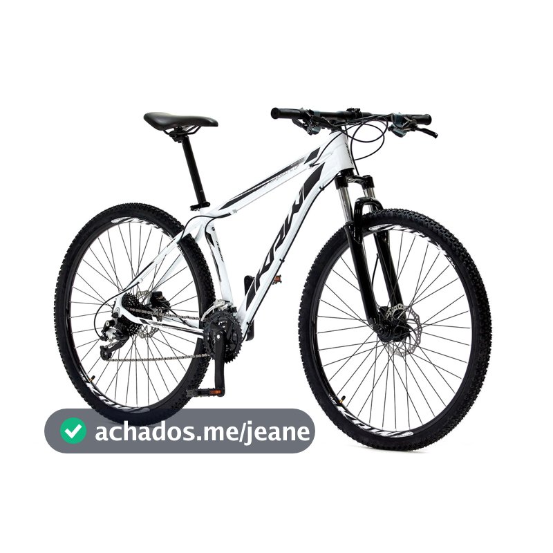 Bicicleta aro 29 KRW Spotlight Alumínio 24 Velocidades, Freio a Disco, Suspensão dianteira - SX29