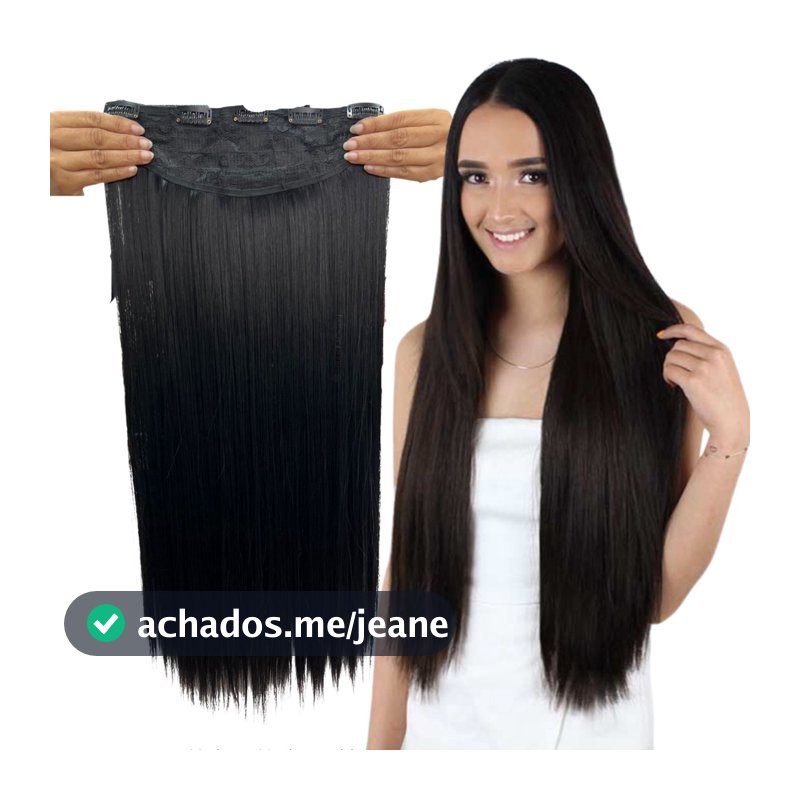 Aplique Tic Tac Idêntico Ao Humano Orgânico 70cm 150g