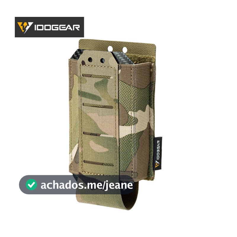 IDOGEAR Bolsa Tática Única 556 Mag Universal MOLLE Elástica Desenho Rápido 35135 De Ferramentas De Camuflagem