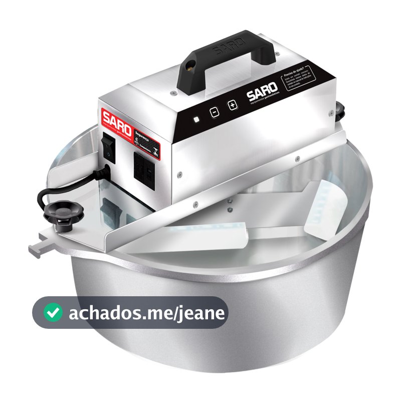 Panela Misturadeira Automática 10L Brigadeiro Doces e Massas Saro Bivolt
