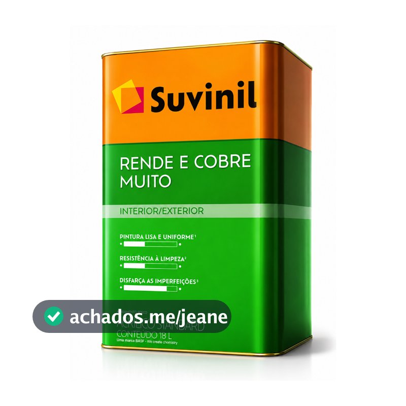 Tinta Rende & Cobre Muito Cores Básicas18L Suvinil