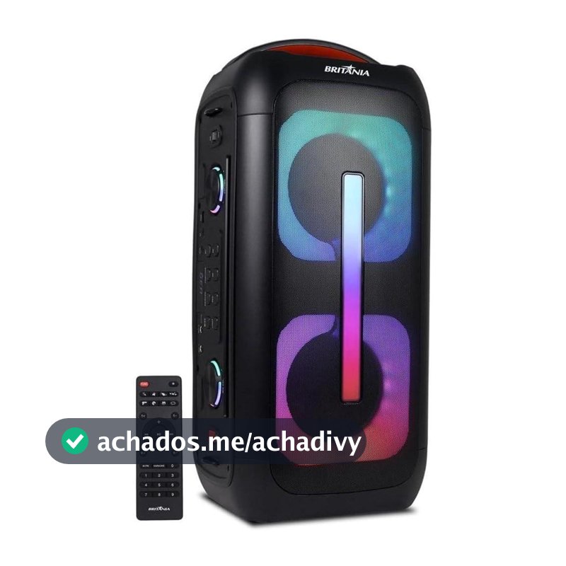 Caixa de Som Britânia 650W BCX6801