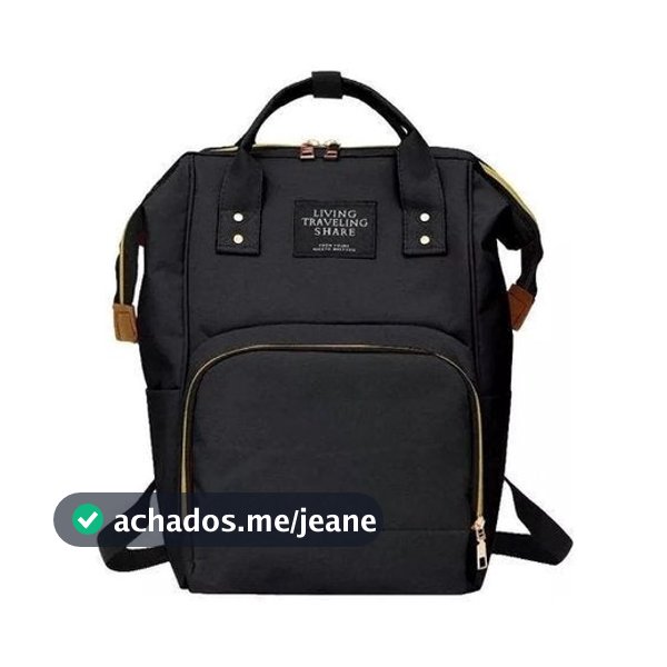 Bolsa Mochila Maternidade Impermeável Reforçada Multifunçao Mamãe e bebe 1005 Travelling