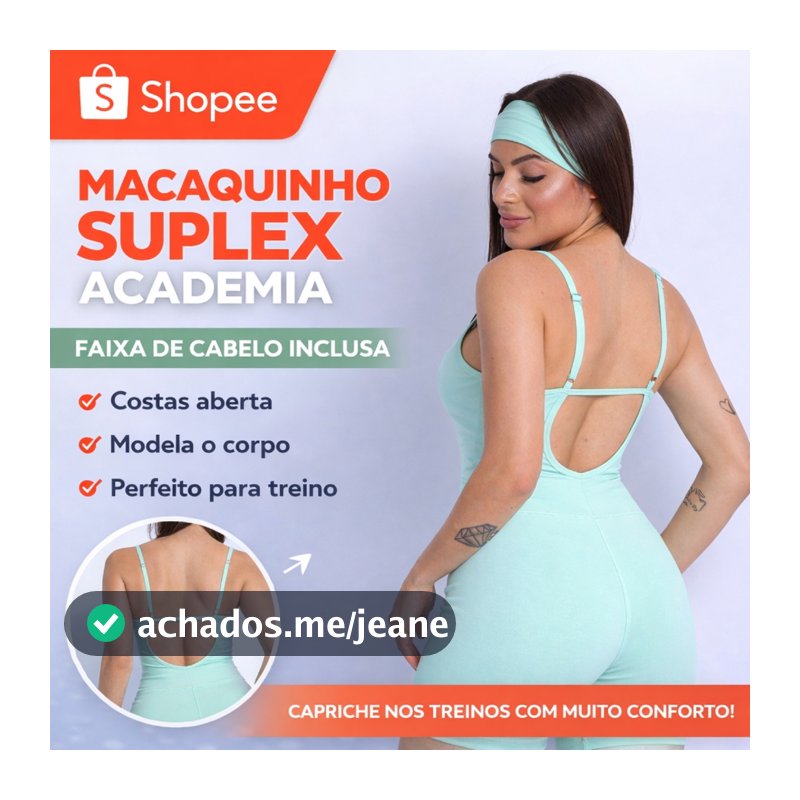 Macaquinho Suplex Academia Feminino Com Faixa Roupa Macacão Fitness Confortável Zero Transparência Treino