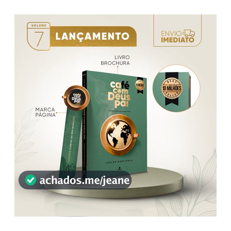 Livro Devocional Café com Deus Pai | Edição 2027 | Vol. 7