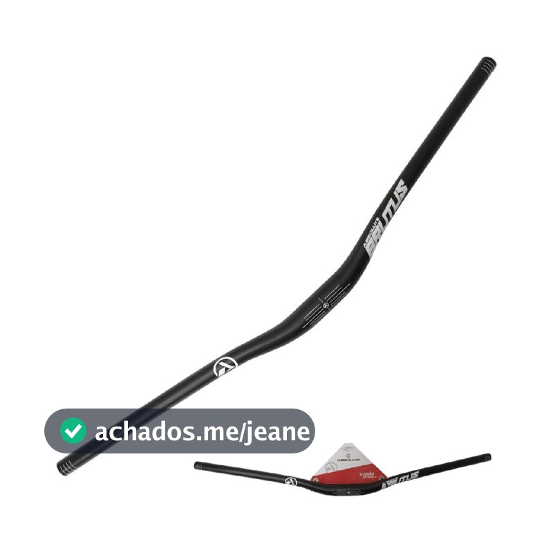 GUIDÃO MTB ABSOLUTE BRUTUS 31.8MM 780MM ELEVAÇÃO 30MM