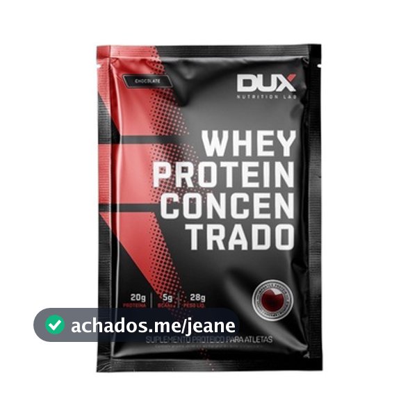 Suplemento em Pó Dux Nutrition  Whey Protein Concentrado Proteínas Em Sachê De 28g Vários Sabores