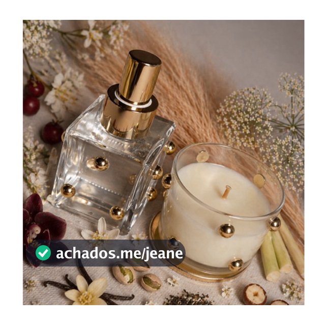 Kit Aromático Luxo 3 itens - Difusor, Home Spray e Vela Aromática - Elegância e Perfume para sua Casa - Vários aromas