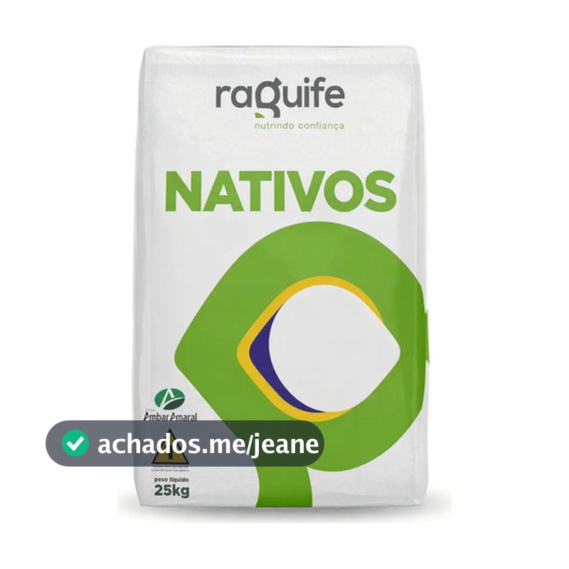 Ração Raguife Peixes Nativos 8 à 10mm 28% Proteína 25kg Saco Alimento para Peixes Médio Porte Piscicultura Aquicultura