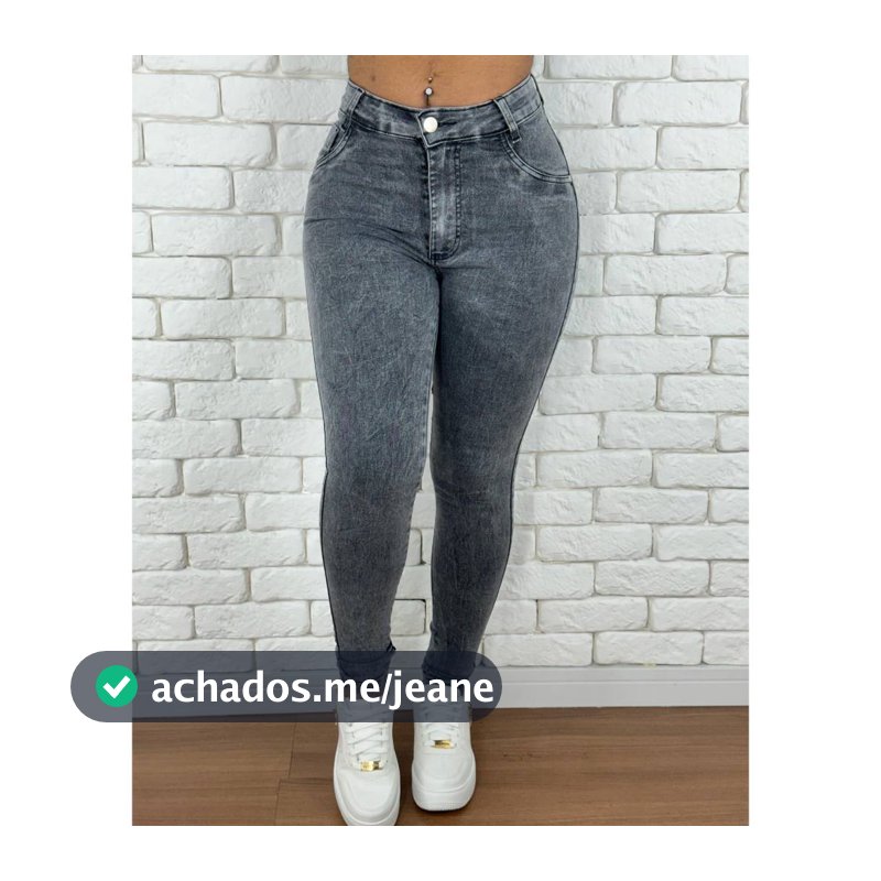 calça jeans feminina preta grafite de alta qualidade cintura alta empina bumbum