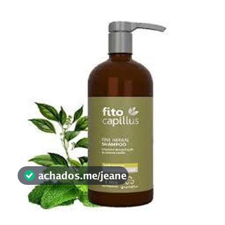 Shampoo para Feridas no Couro Cabeludo 1L  Fine Herbal Shampoo