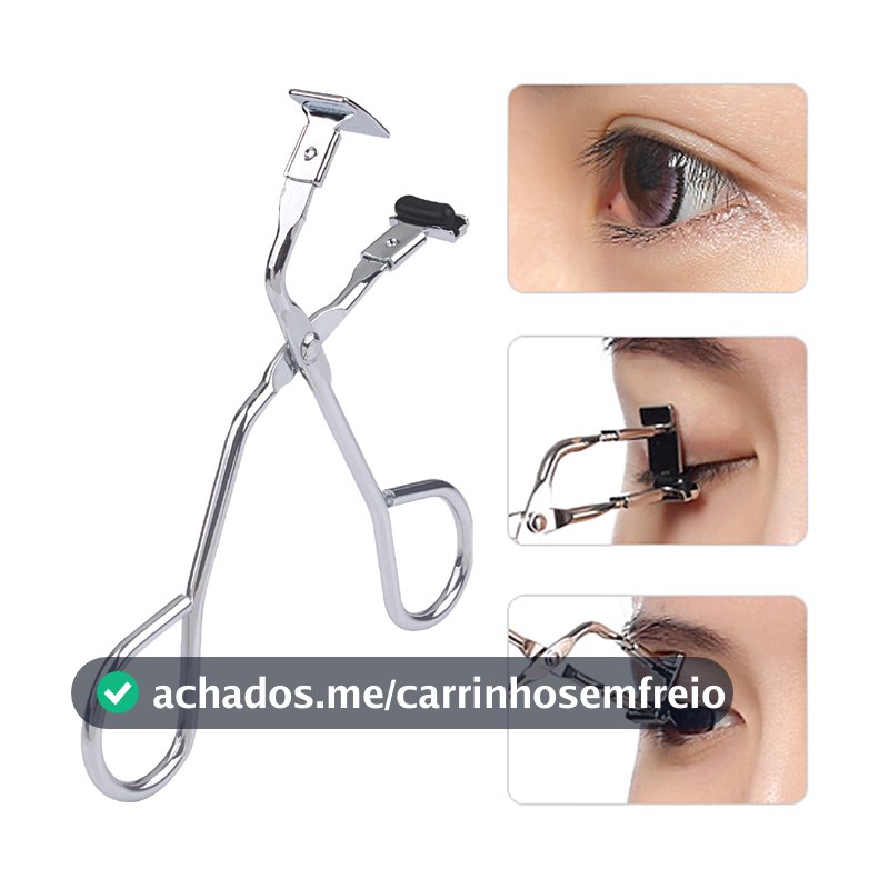 Pinças De Cílios Postiços Com Clipe / Aplicador / Utensílios De Beleza / Maquiagem