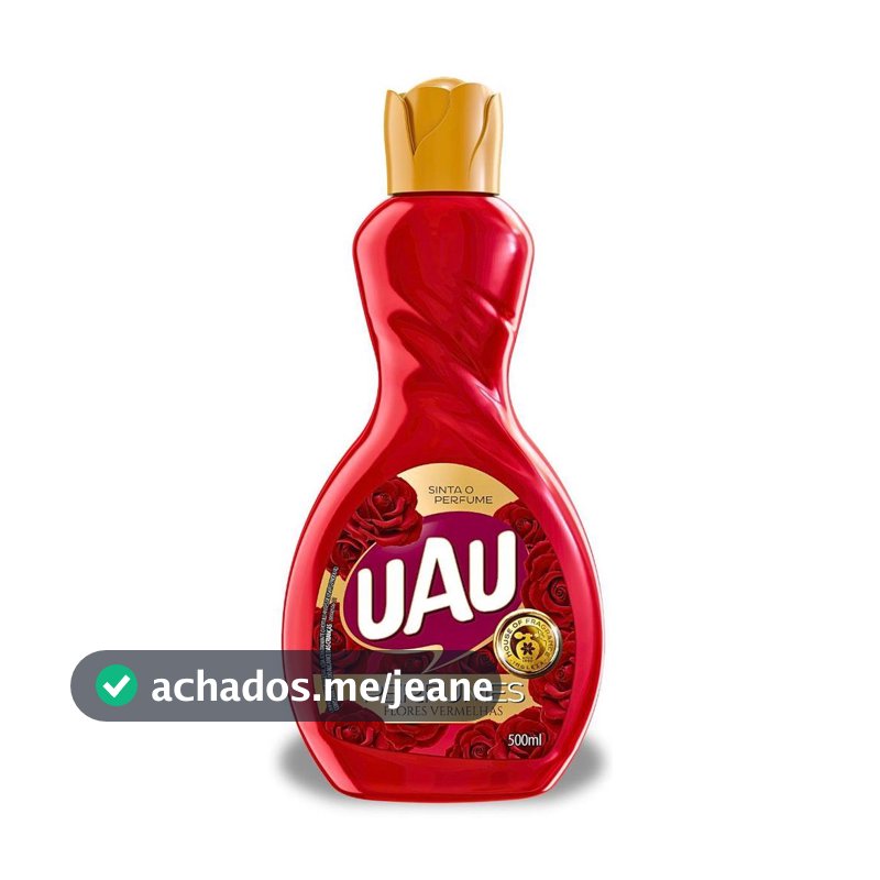 Limpador Perfumado 500ml UAU Flores Vermelhas