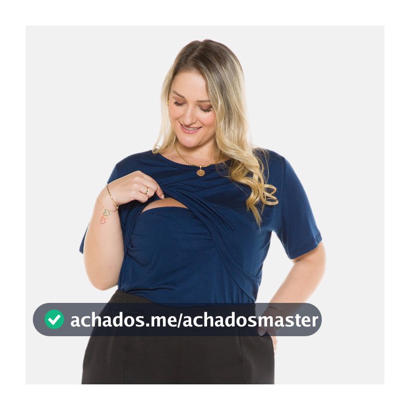 Blusa Amamentação Feminina Plus Size Manga Curta De Viscolycra Moda Gestante Verão Prática