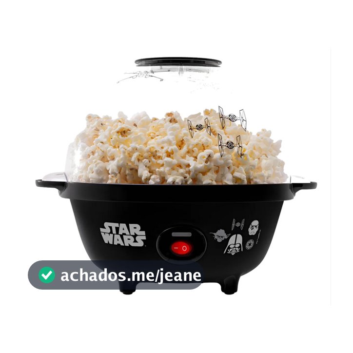 Pipoqueira Elétrica Mallory Star Wars Doce E Salgada 127