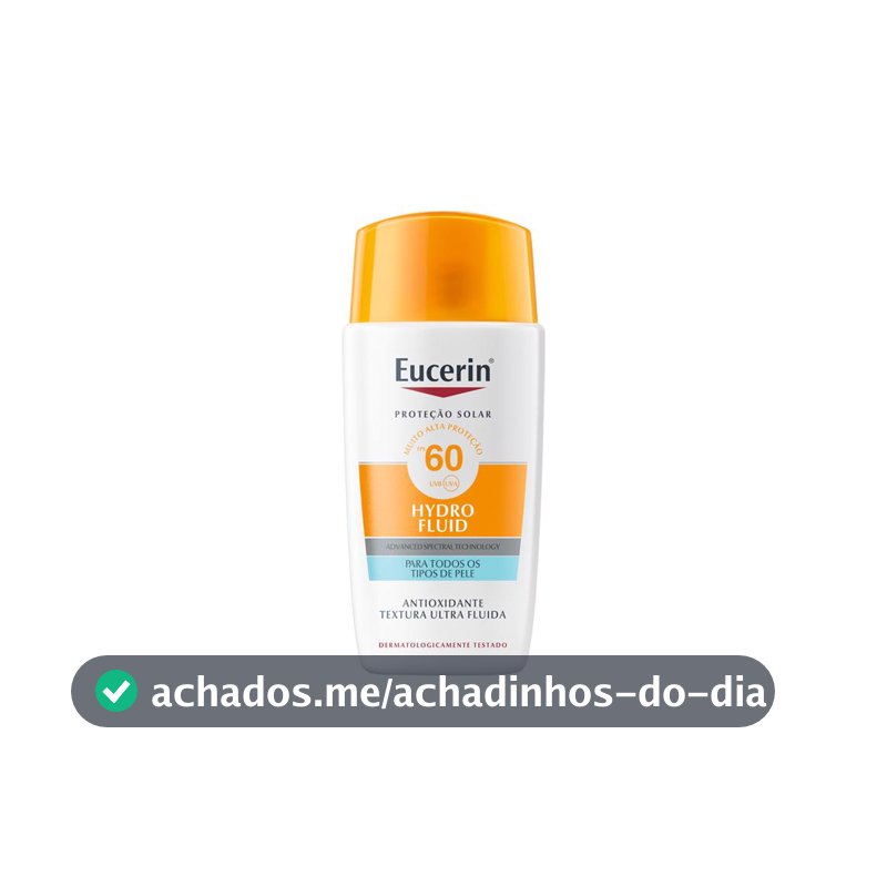 Eucerin Hydro Fluid Protetor Solar Facial FPS 60 50ml