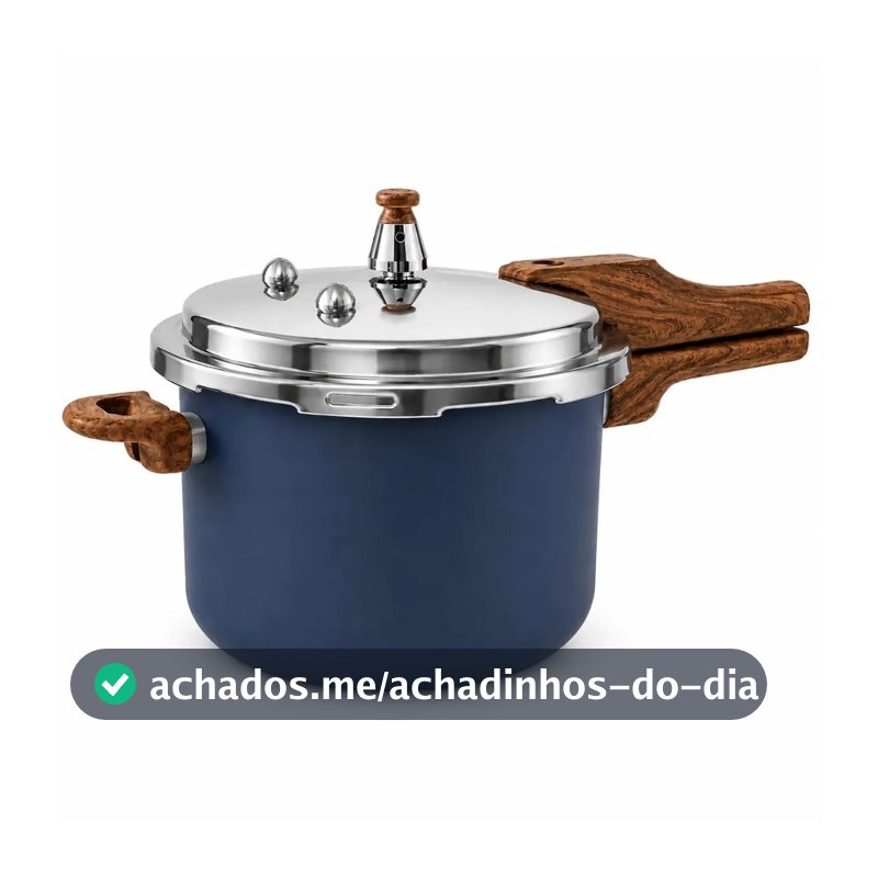 Panela Pressão de 4,2l Indução Cerâmica 4 Válvulas Segurança