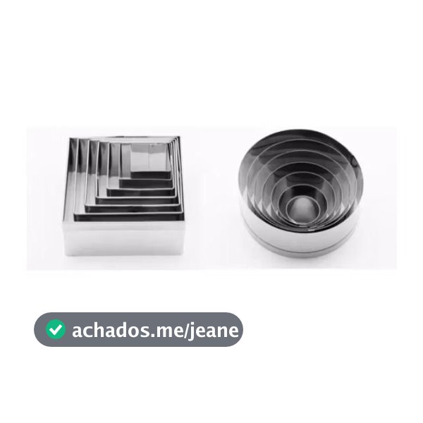 Kit Profissional de Aros Cortadores 7 tamanhos