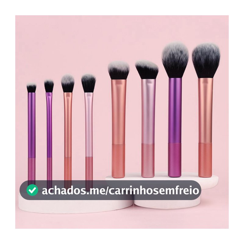 Oito Conjunto De Pincéis De Maquiagem Profissional , Blush , Contorno , Sombra , Pincel Iluminador , Ferramentas De Bele