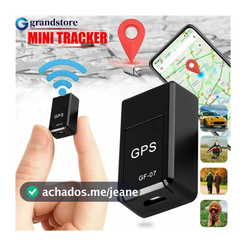 GS GPS GF-07 Rastreador De Carro Mini Localizador Inteligente Anti-Perda De Gravação Controle Por Voz