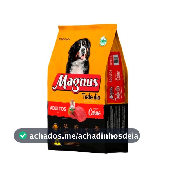 Ração Magnus Todo Dia Cães Adultos Carne 15kg