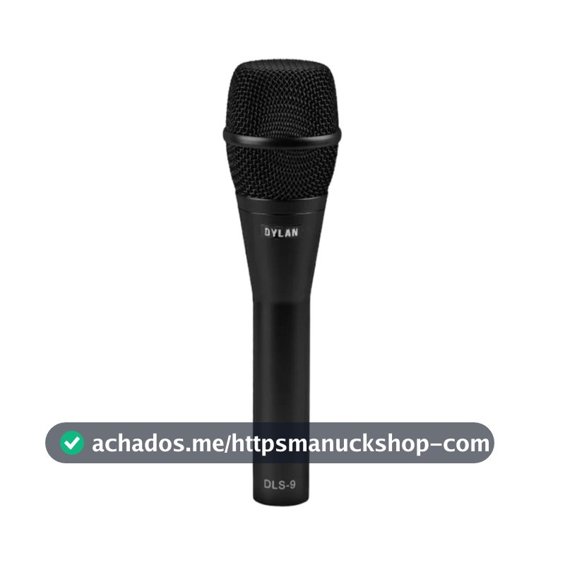 Microfone Dylan Dls 9 Super Cardioide Profissional Estojo