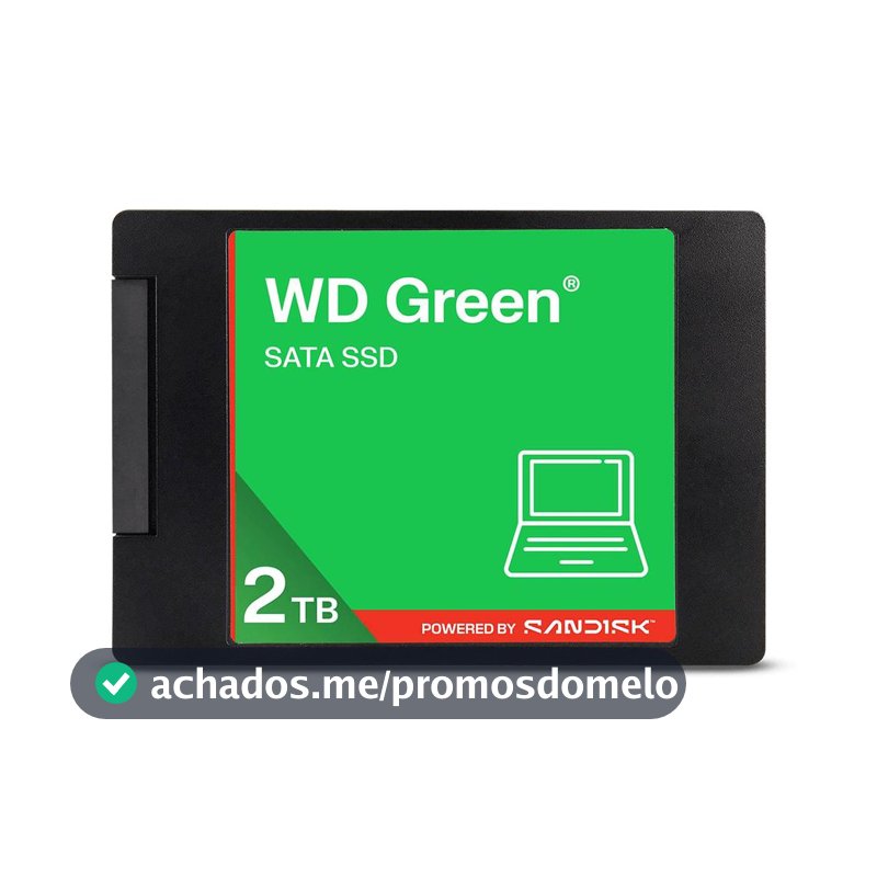 SSD WD Green 2.5'' 2TB SATA III 545 Mb/s WDS200T5G0A