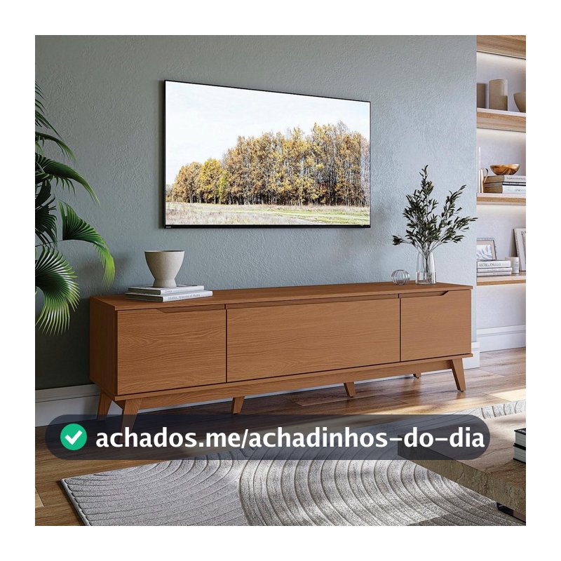 Rack Kappesberg 3 Portas Canela 180cm