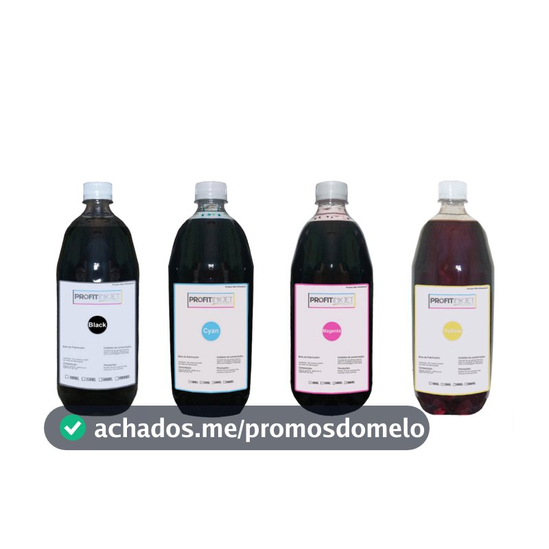 Tinta 617 517 Gt5810 416 Gt5822 Gt52 Gt51 Gt53 P/ HP (4 Litros)