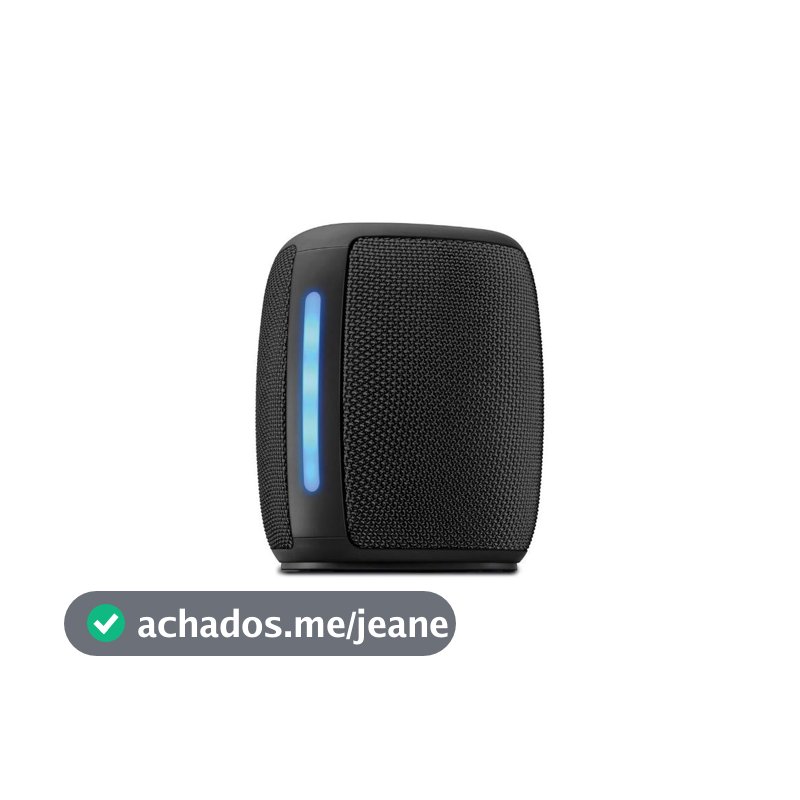 Caixa de Som Aiwa Speaker 15w Ipx4 - Aws-sp-03-b Preto