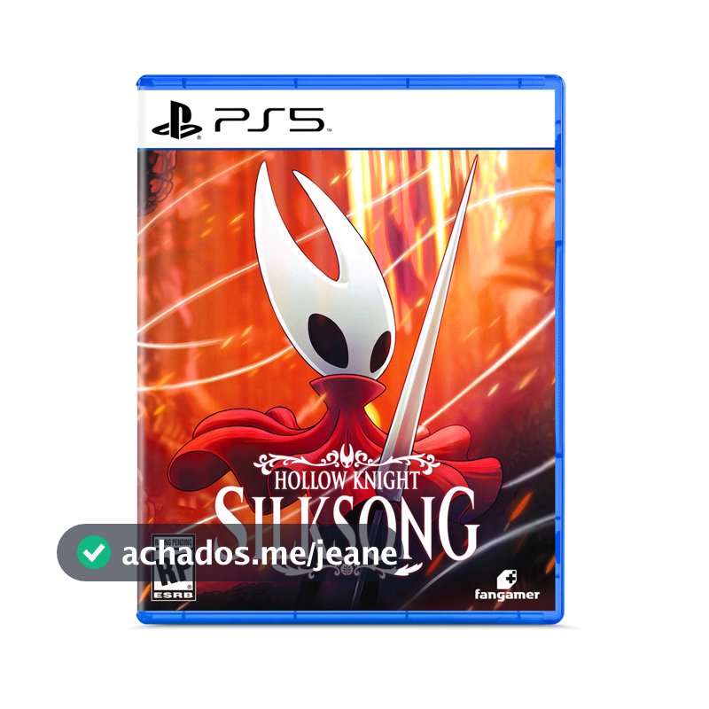 Hollow Knight Silksong PS5 Midia Fisica