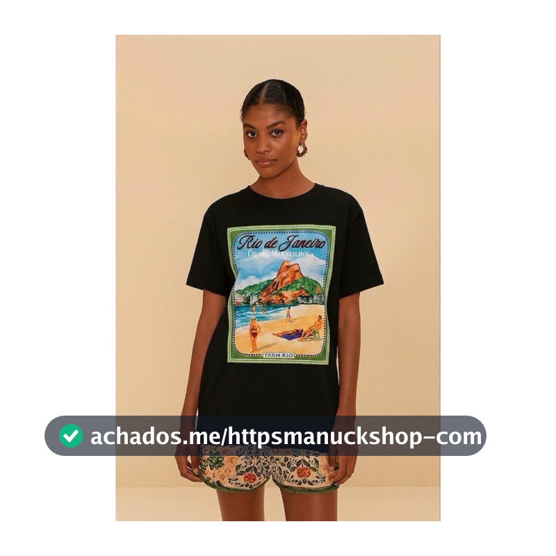 INSP T-shir BLUSA F4RM COM TODAS AS ETIQUETAS E TAG