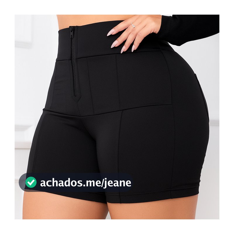 Short Lipo Feminino Suplex Power – Efeito Redutor e Cintura Alta Modeladora