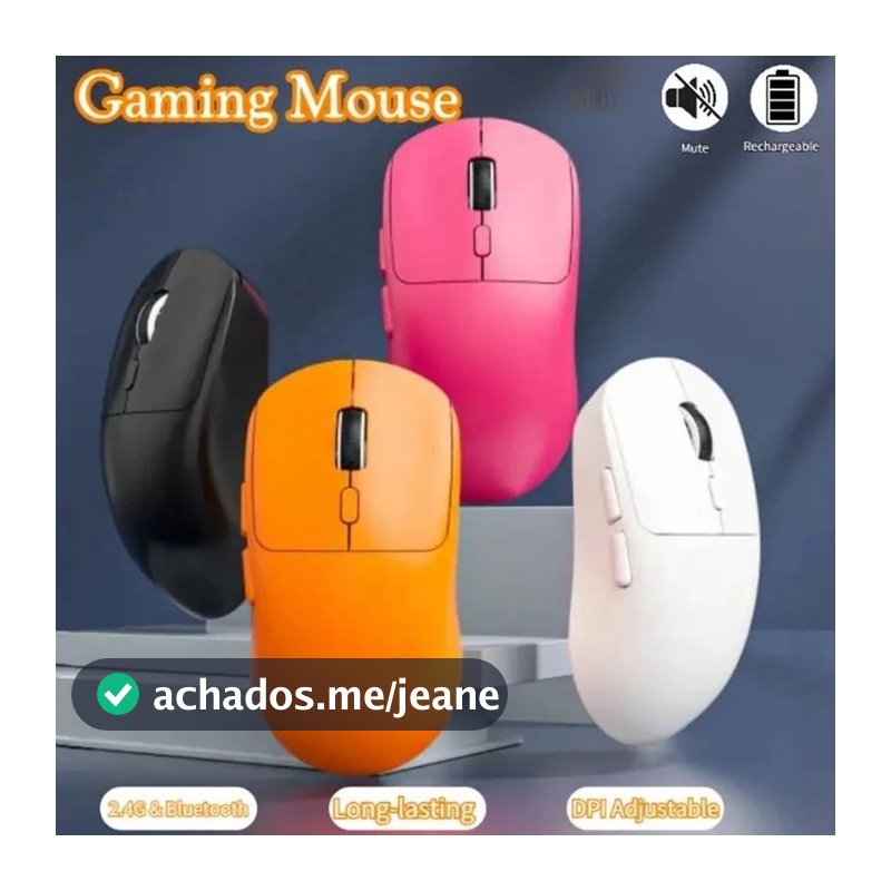 M348 Itly Mouse De Modo Duplo Sem Fio Bluetooth Recarregável Ergonômico Silencioso De Alta Precisão Perfeito Para Jogos