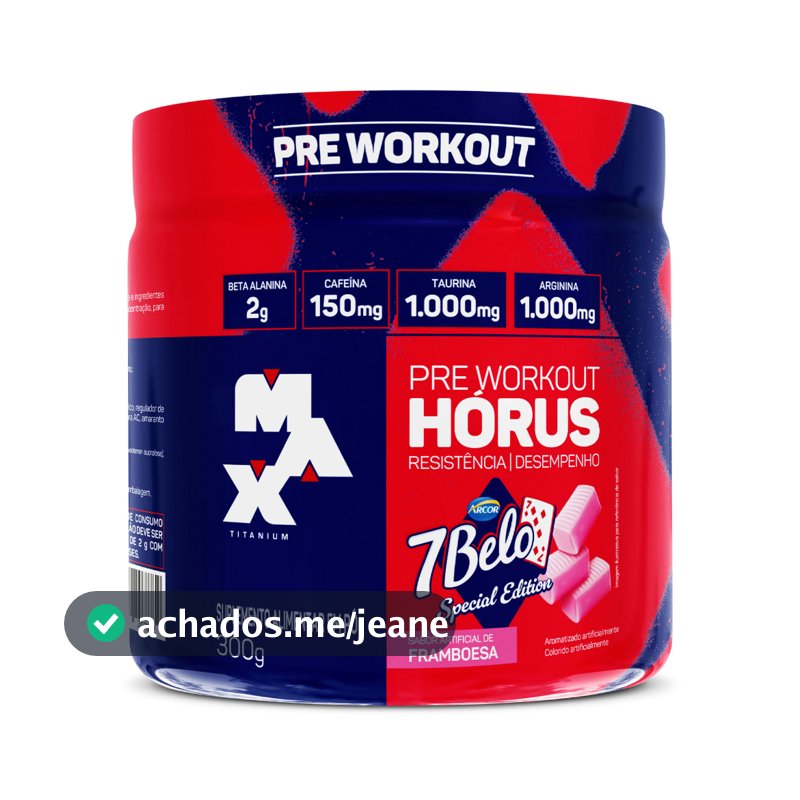 Horus Pré-Treino - 300g Max Titanium