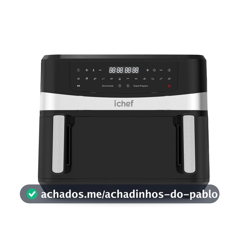 Fritadeira Elétrica Airfryer Ichef Dualzone