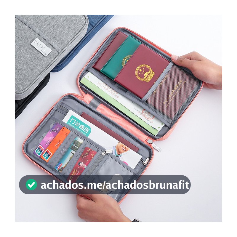 Família Carteira De Viagem Passaporte Titular Criativo Documento Caso Organizador Da À Prova D'água Acessórios Saco De Documentos