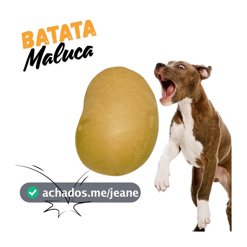 Brinquedo Batata Maluca Cachorro (Tamanho P e G) Brie Pet