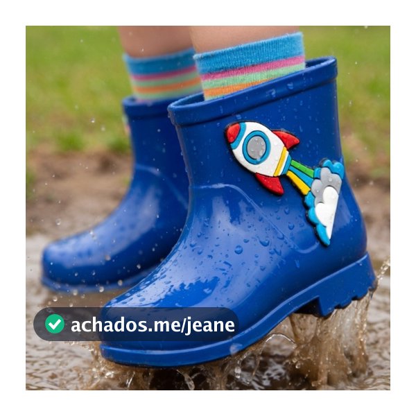 Galocha Menino Infantil Bota Masculina Criança Confortável