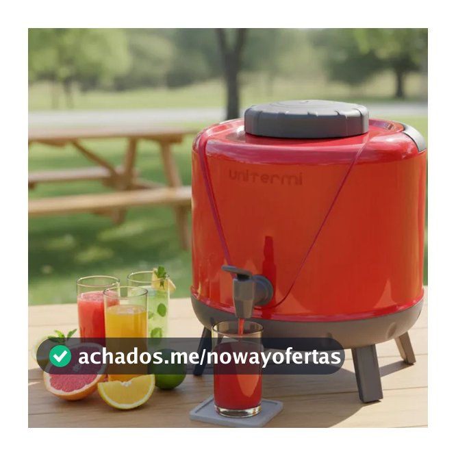 Garrafão Térmico 5 Litros com Torneira Unitermi Água Café Chá Botijão