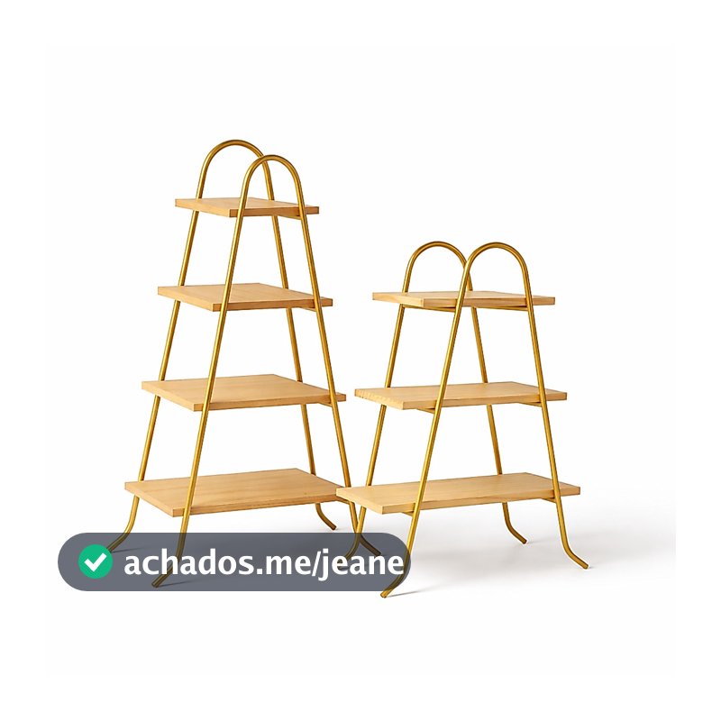 Escadinha 4 Andares Arco Expositor Doces Lembrancinhas Para Festa Enfeites Decorações Utilidades