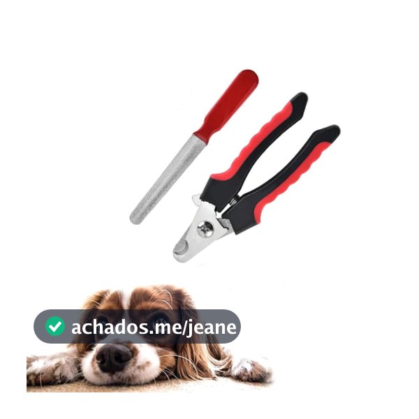 Alicate Pet Cortador Tesoura Unhas Profissional Cães/Gatos Porte Médio E Grande